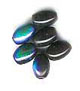 Half Rainbow Glass Beads - click here for large view